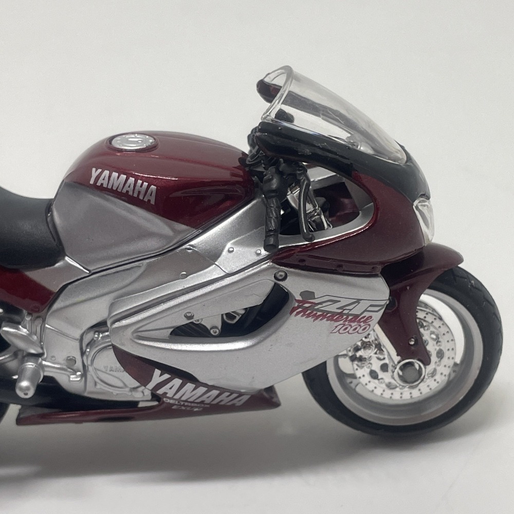 Maisto Yamaha YZF1000 Thunderace Sport Bike Diecast Motorcycle TOY DELTRBOX EXUP - Picture 9 of 10
